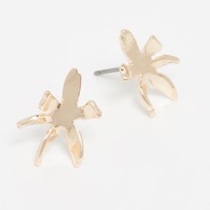 Lele Sadoughi Waterlily Stud Earrings